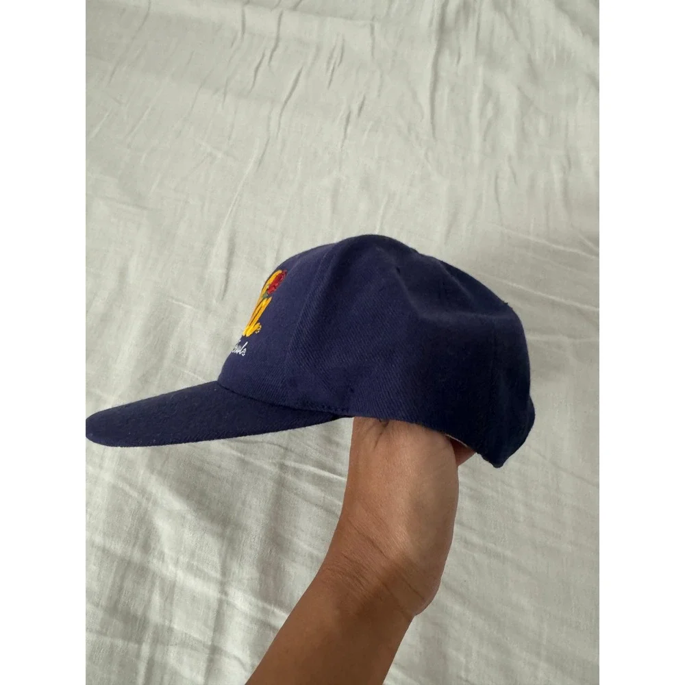 Vintage UCLA 1999 Rose Bowl Snapback Hat Navy Blue California Headwear Mens Cap